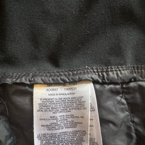 Columbia Midnight Black Quilted Vest - Picture 5 of 7